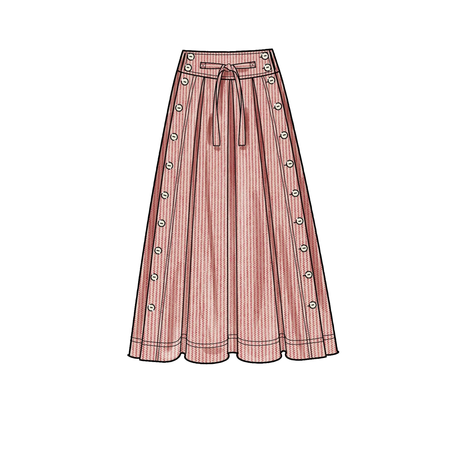 Simplicity Sewing Pattern 9377 Misses' Flared Skirts In Two Lengths 4 Simplicity Sewing Pattern 9377 Misses' Flared Skirts In Two Lengths - Image 4