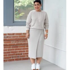 Simplicity Sewing Pattern 9450 Misses' Knit Tops And Skirts