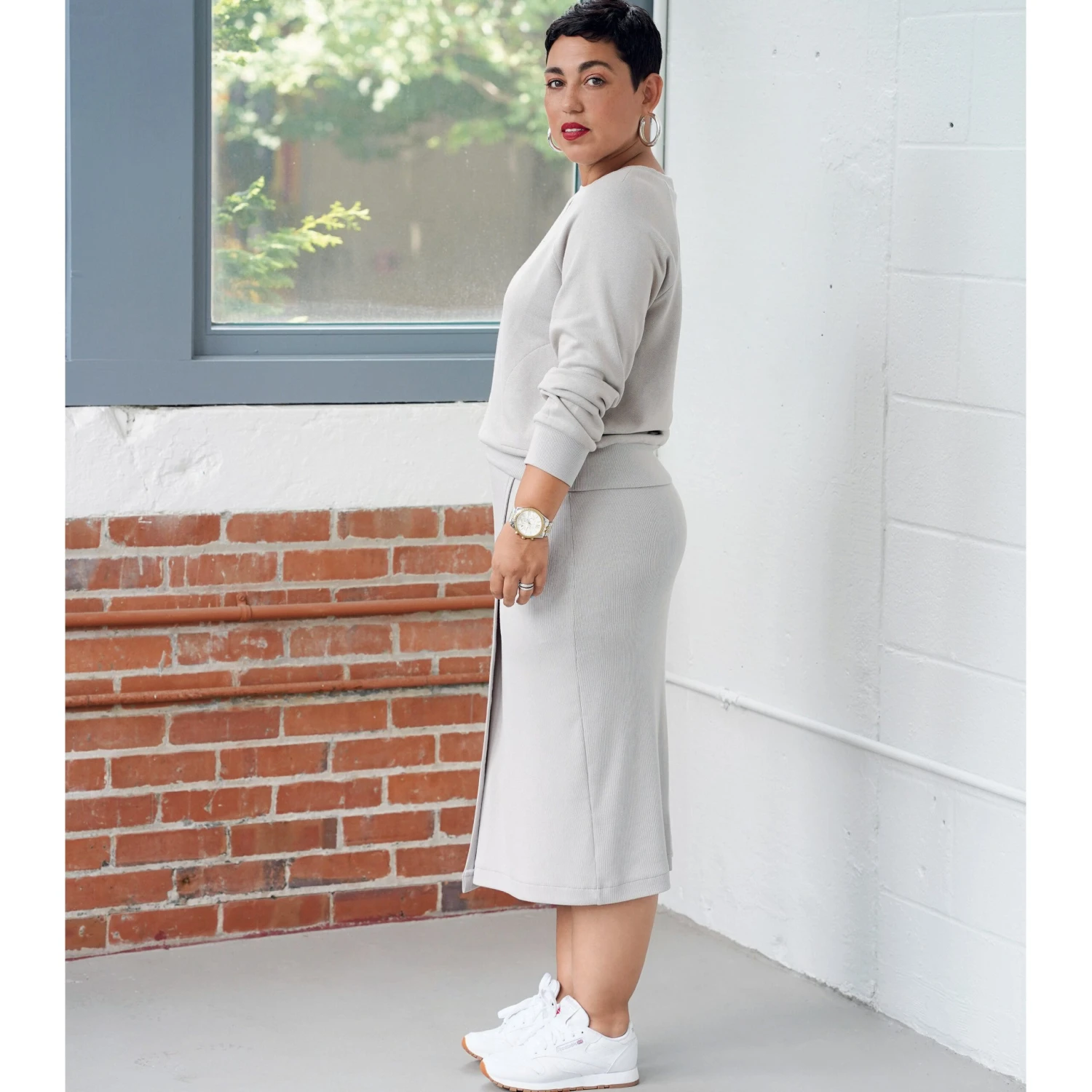 Simplicity Sewing Pattern 9450 Misses' Knit Tops And Skirts 5 Simplicity Sewing Pattern 9450 Misses' Knit Tops And Skirts - Image 5