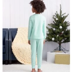 Simplicity Pattern 9455 Misses, Men's And Children's Pyjamas -Jaycotts Shop S9455 13