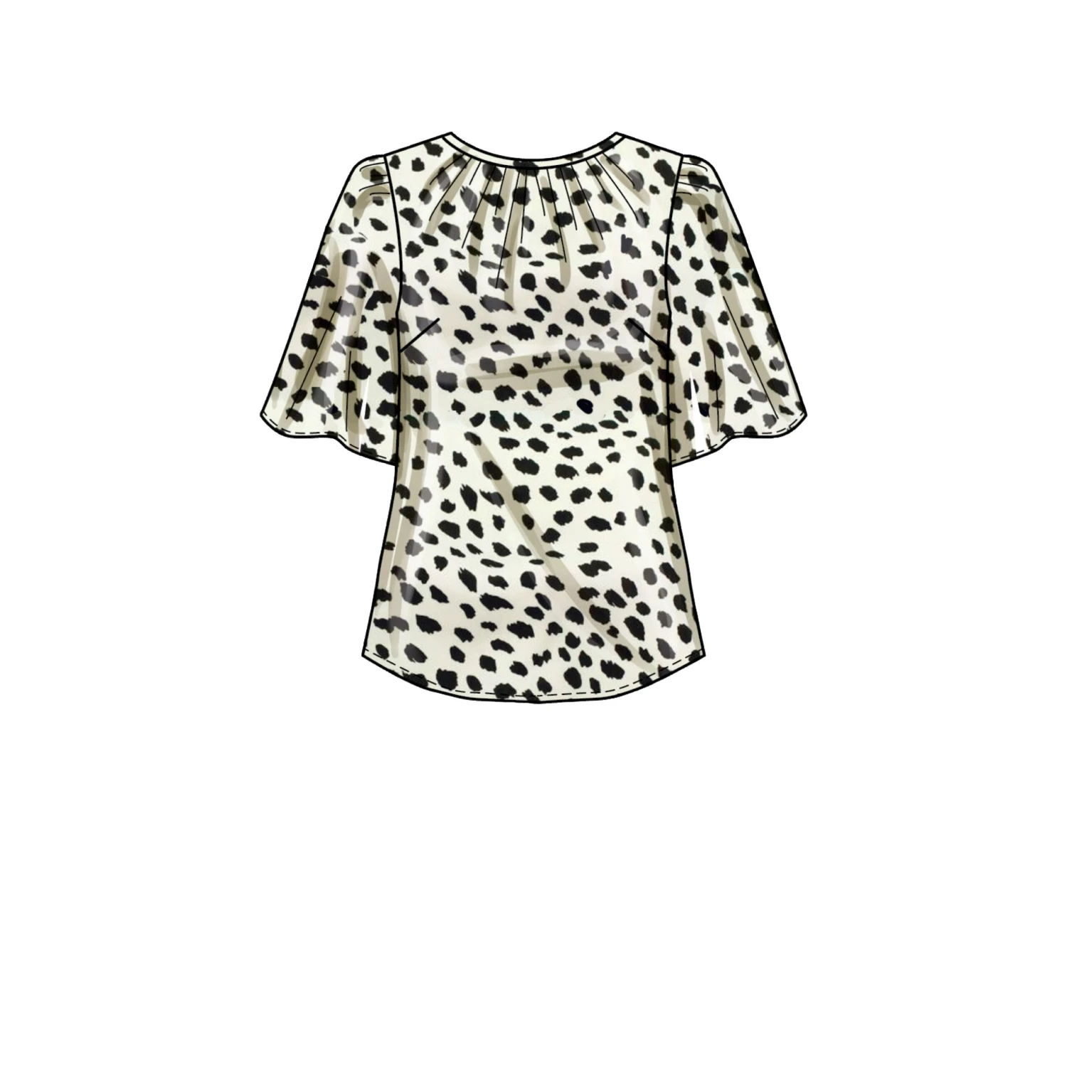 Simplicity 9548 Women's Top And Tunic Pattern 5 Simplicity 9548 Women's Top And Tunic Pattern - Image 5