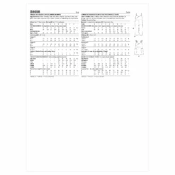 Simplicity 9558 Toddlers' And Children's Jumpsuit, Romper And Jumper -Jaycotts Shop S9558 envelope back