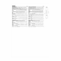 Simplicity Sewing Pattern 9608 Misses' Trousers And Skirt -Jaycotts Shop S9608 envelope back