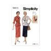 Simplicity Pattern 9675 Misses' Vintage Skirt And Jacket