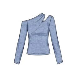 Simplicity Pattern 9679 Misses' Knit Top With Sleeve Variations 16 Simplicity Pattern 9679 Misses' Knit Top With Sleeve Variations -Jaycotts Shop S9679 product hires 04