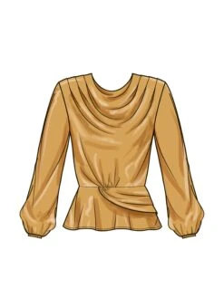 Simplicity 9706 Tops Sewing Pattern -Jaycotts Shop S9706 02