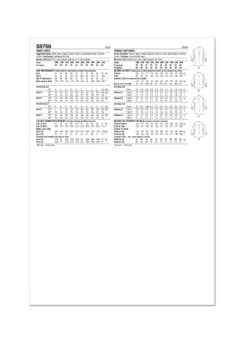 Simplicity 9708 Women's Shirts Sewing Pattern -Jaycotts Shop S9708 envelope back