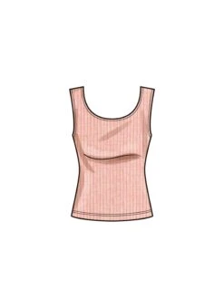 Simplicity 9717 Women's Knit Top, Cardigan And Skirt Sewing Pattern -Jaycotts Shop S9717 02