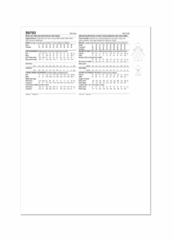 Simplicity Sewing Pattern 9793 1970's Front-Wrap Halter-Dress -Jaycotts Shop S9793 envelope back