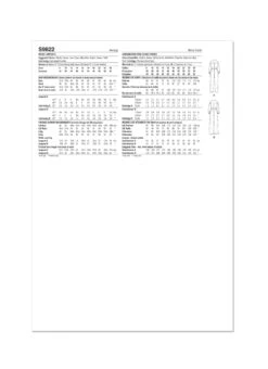 Simplicity Sewing Pattern 9822 Misses' Jumpsuits By Mimi G Style 12 Simplicity Sewing Pattern 9822 Misses' Jumpsuits By Mimi G Style -Jaycotts Shop S9822 envelope back