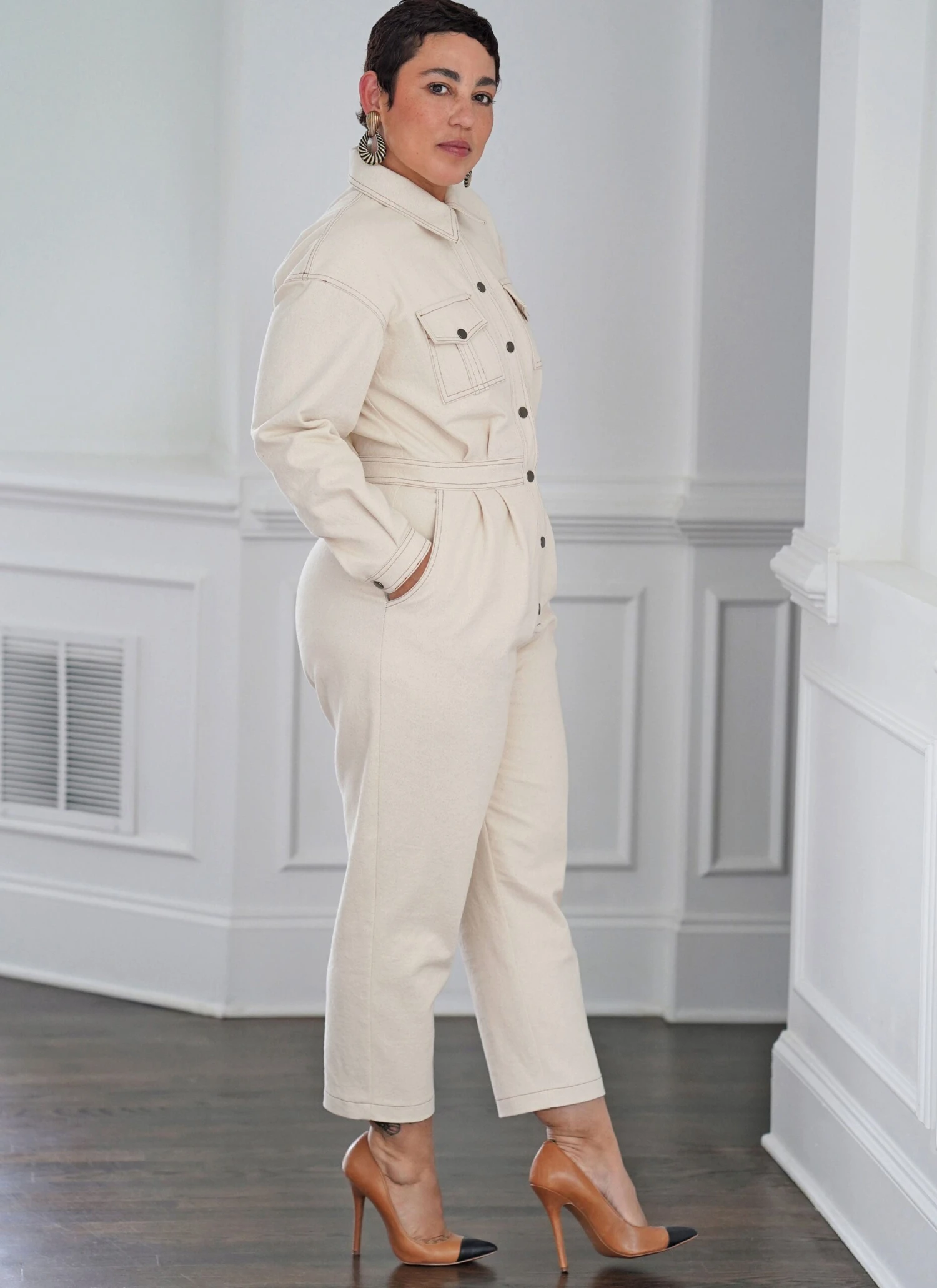 Simplicity Sewing Pattern 9822 Misses' Jumpsuits By Mimi G Style 4 Simplicity Sewing Pattern 9822 Misses' Jumpsuits By Mimi G Style - Image 4