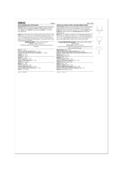 Simplicity Sewing Pattern 9833 Bra, Panty And Thong By Madalynne Intimates -Jaycotts Shop S9833 envelope back