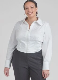 Simplicity Sewing Pattern 9855 Women's Shirt And Trousers -Jaycotts Shop S9855 product hires 01