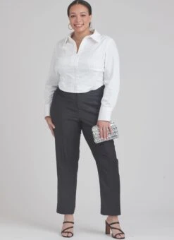 Simplicity Sewing Pattern 9855 Women's Shirt And Trousers