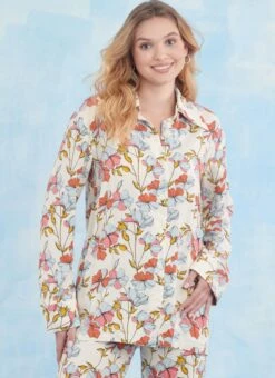 Simplicity Sewing Pattern 9856 Women's Pyjamas -Jaycotts Shop S9856 product hires 01