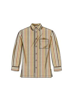 Simplicity Sewing Pattern 9859 Plus Size Unisex Shirts -Jaycotts Shop S9859 product hires 02