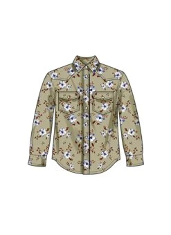 Simplicity Sewing Pattern 9859 Plus Size Unisex Shirts -Jaycotts Shop S9859 product hires 03