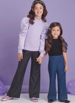 Simplicity Sewing Pattern 9863 Girls' Top And Pants