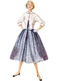 Simplicity Sewing Pattern 9882 Misses' 50's Skirt And Jacket -Jaycotts Shop S9882 product hires 02 94c99e02 7f85 429d 882f cedbb00142c9