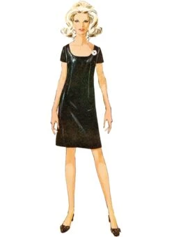Simplicity Sewing Pattern 9884 Misses' 60's Dress In Two Lengths -Jaycotts Shop S9884 product hires 02 cf370a11 a4d4 46fc 9100 f4bb9dfda38e