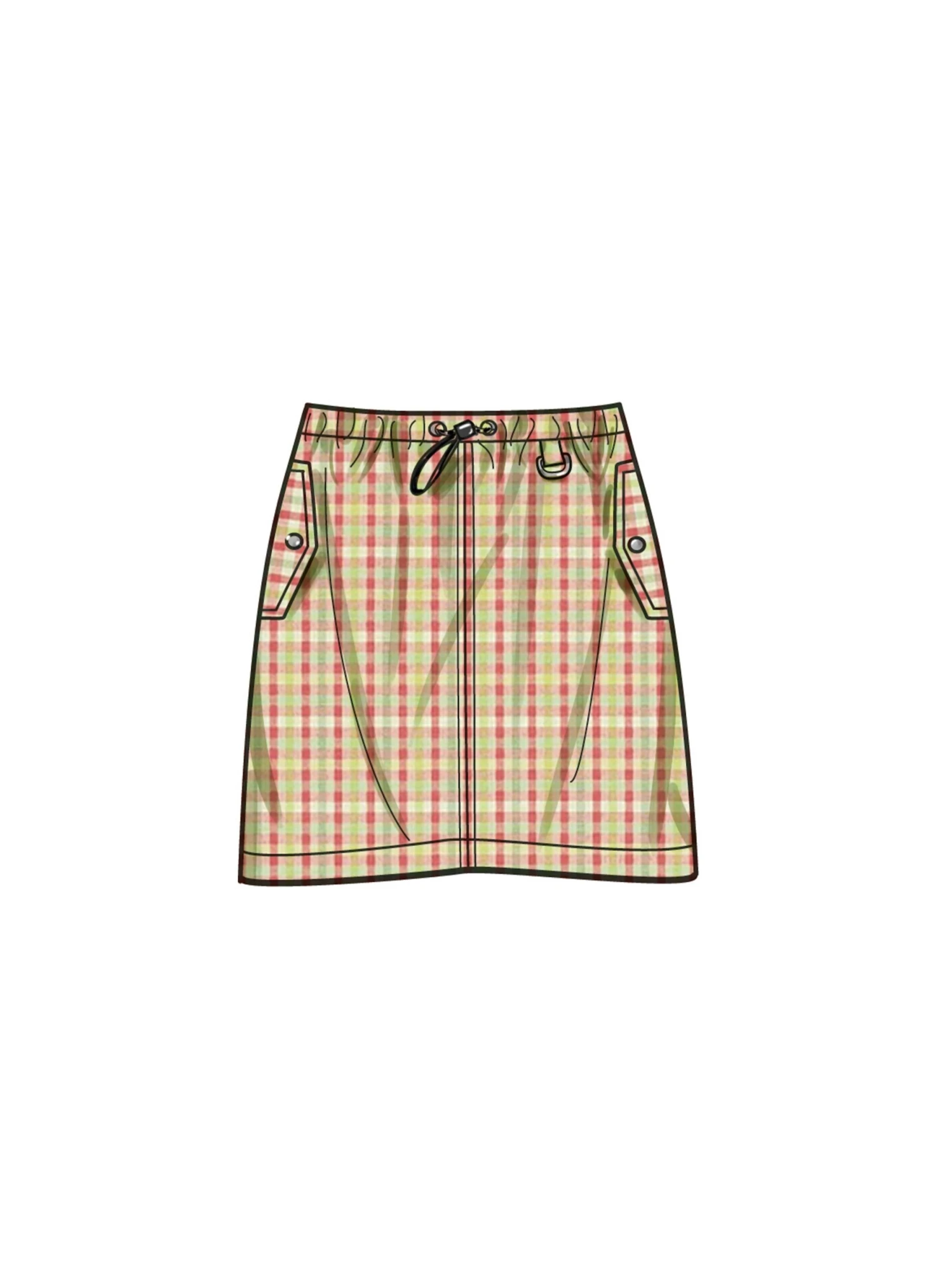 Simplicity Sewing Pattern 9891 Skirt In Three Lengths 3 Simplicity Sewing Pattern 9891 Skirt In Three Lengths - Image 3