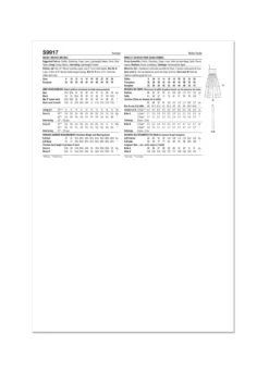 Simplicity Sewing Pattern 9917 Misses' Dresses And Belt By Mimi G Style -Jaycotts Shop S9917 envelope back 05ab3b25 2ceb 420b 9a56 52f9cf2f0b2b