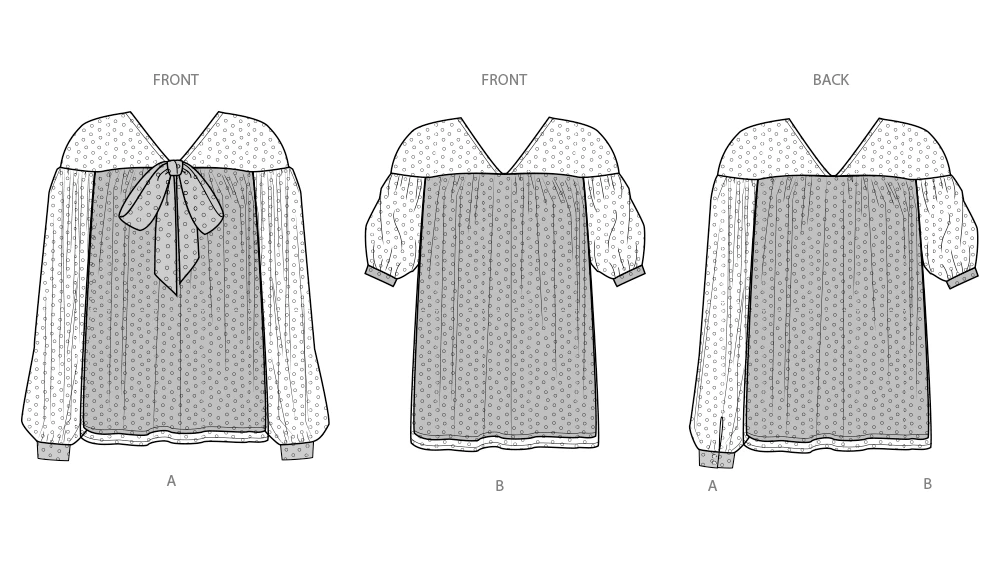 Simplicity Sewing Pattern 9921 Misses' Top With Sleeve Variations 8 Simplicity Sewing Pattern 9921 Misses' Top With Sleeve Variations - Image 8