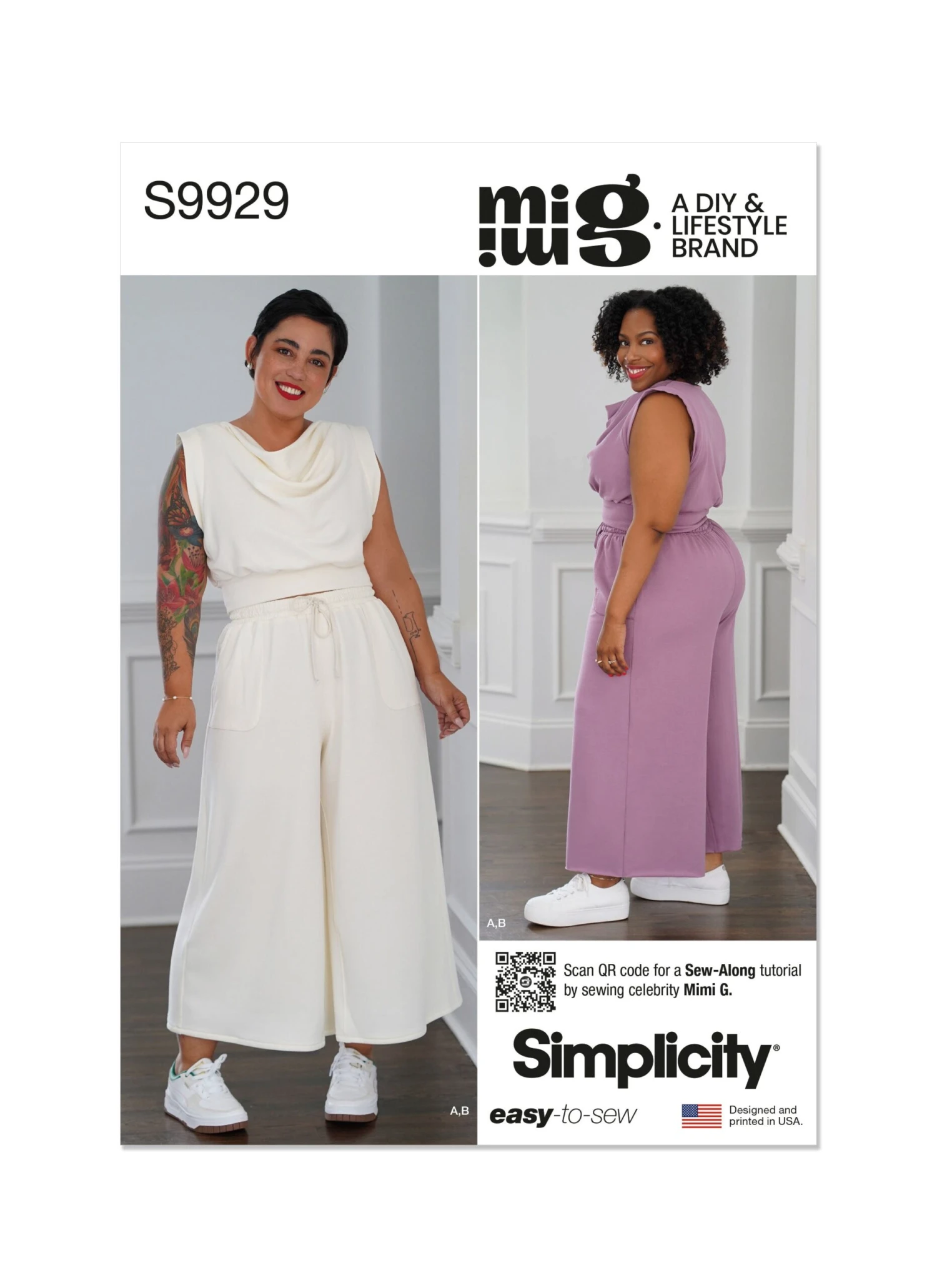 Simplicity Sewing Pattern 9929 Misses' And Women's Lounge Set By Mimi G Style 2 Simplicity Sewing Pattern 9929 Misses' And Women's Lounge Set By Mimi G Style - Image 2
