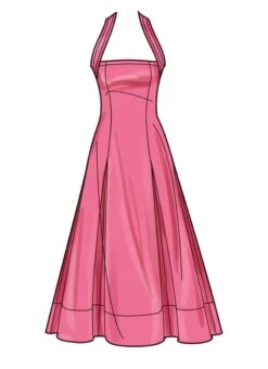 Simplicity Sewing Pattern 9949 Flared Halter Neck Dress 11 Simplicity Sewing Pattern 9949 Flared Halter Neck Dress -Jaycotts Shop S9949 02