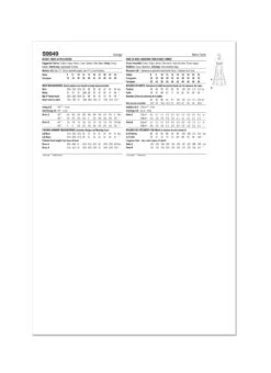 Simplicity Sewing Pattern 9949 Flared Halter Neck Dress 10 Simplicity Sewing Pattern 9949 Flared Halter Neck Dress -Jaycotts Shop S9949 envelope back