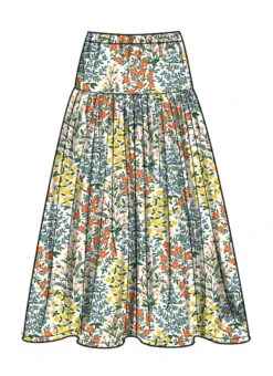 Simplicity Sewing Pattern 9958 Flouncy Top And Skirt -Jaycotts Shop S9958 04