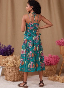 Simplicity Sewing Pattern 9958 Flouncy Top And Skirt -Jaycotts Shop S9958 05