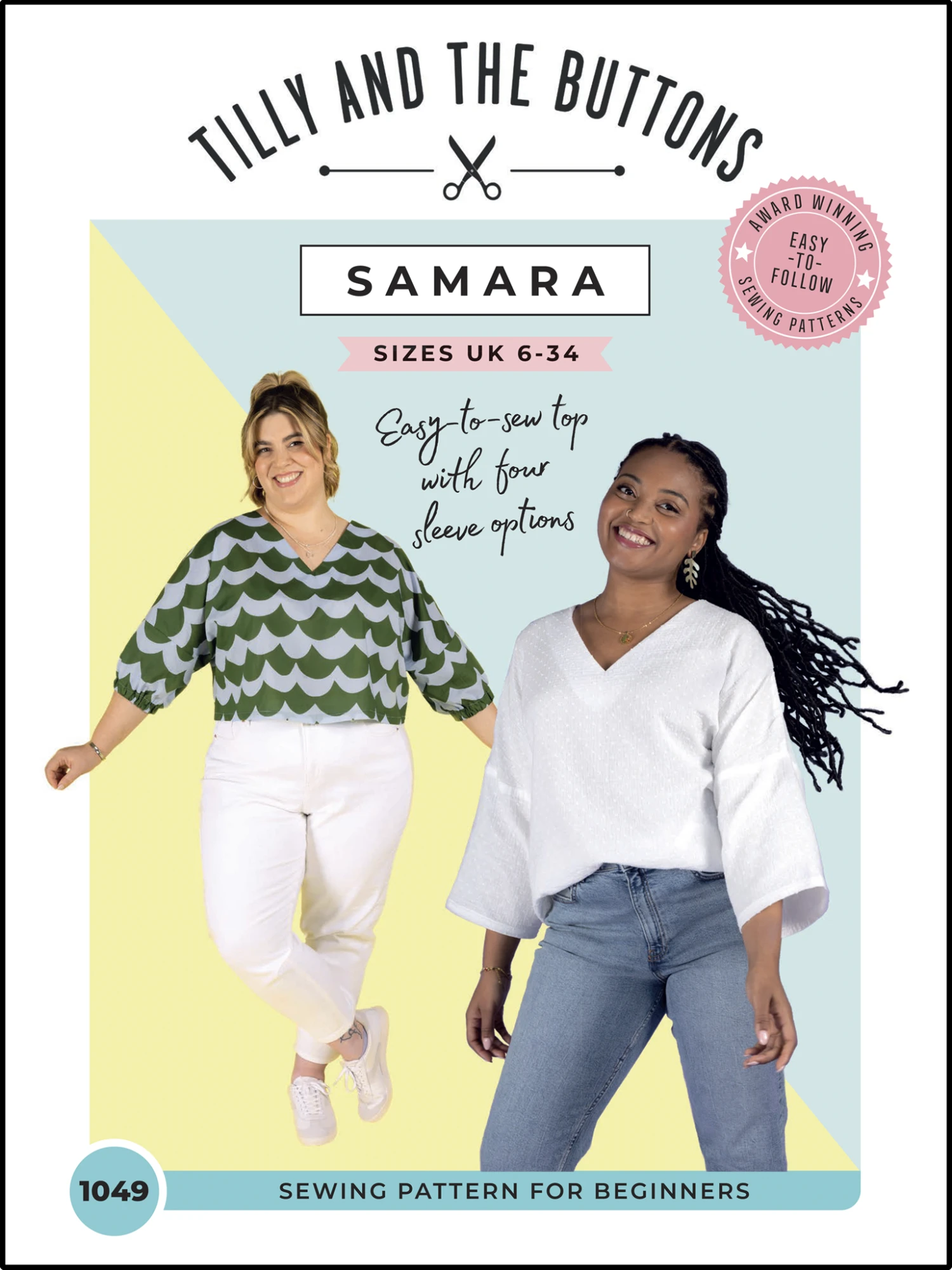 Tilly And The Buttons Samara Top Sewing Pattern 2 Tilly And The Buttons Samara Top Sewing Pattern - Image 2