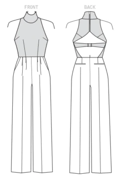 Vogue Pattern 1524 MISSES' JUMPSUIT -Jaycotts Shop V1524