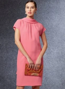 Vogue Pattern 1544 Lined Shift Dress