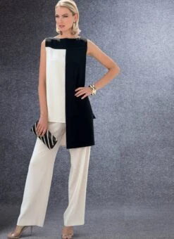 Vogue Pattern 1581 MISSES' TUNIC AND PANTS
