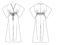 Vogue Pattern 1617 Misses' Jumpsuit 9 Vogue Pattern 1617 Misses' Jumpsuit -Jaycotts Shop V1617