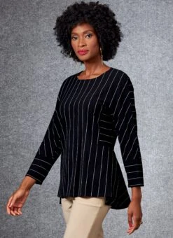 Vogue Sewing Pattern 1681 Anne Klein Misses' Top