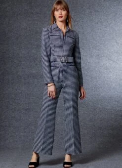 Vogue Sewing Pattern 1719 Jumpsuit And Belt 9 Vogue Sewing Pattern 1719 Jumpsuit And Belt -Jaycotts Shop V1719 hires 01