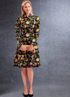 Vogue Sewing Pattern 1741 Jacket, Top, Dress, Pants And Jumpsuit -Jaycotts Shop V1741 hires 06