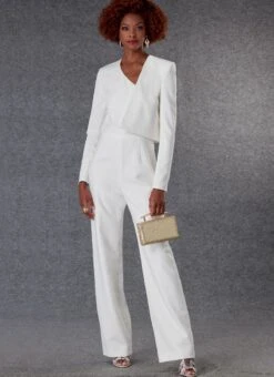 Vogue Pattern 1790 Jumpsuits By Guy Laroche