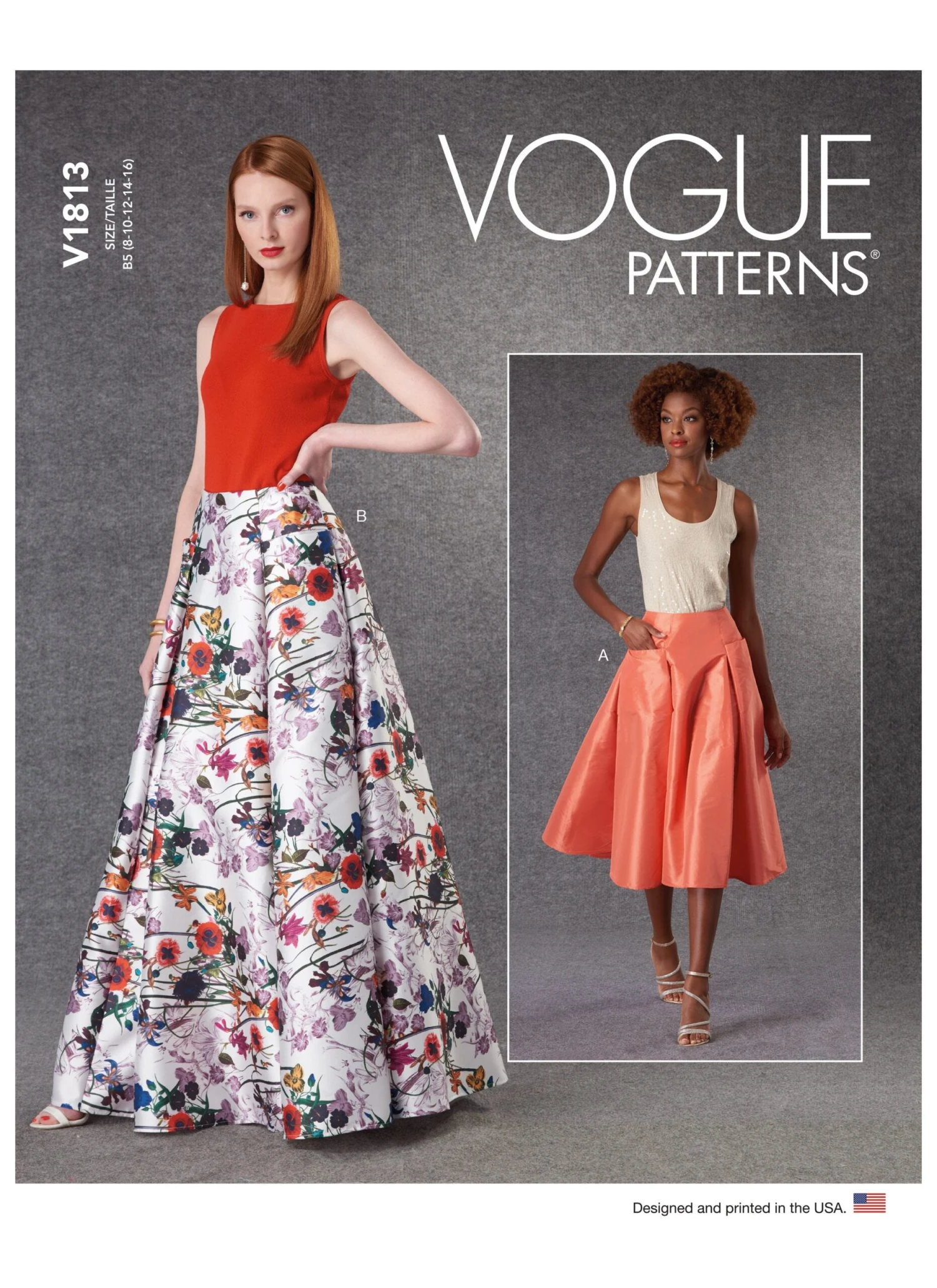 Vogue Sewing Pattern 1813 Misses' Skirts 2 Vogue Sewing Pattern 1813 Misses' Skirts - Image 2