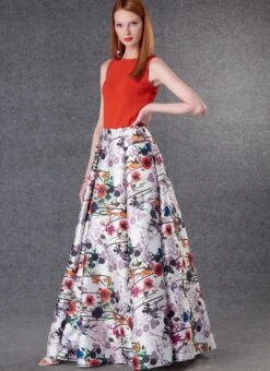 Vogue Sewing Pattern 1813 Misses' Skirts