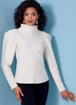 Vogue 1847 Petite Puff-Sleeve Top Pattern 15 Vogue 1847 Petite Puff-Sleeve Top Pattern -Jaycotts Shop V1847 product hires 01