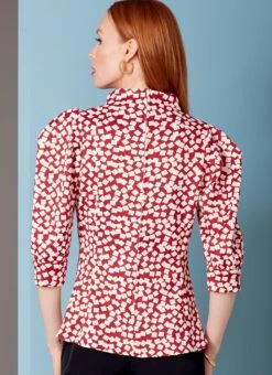 Vogue 1847 Petite Puff-Sleeve Top Pattern 12 Vogue 1847 Petite Puff-Sleeve Top Pattern -Jaycotts Shop V1847 product hires 06