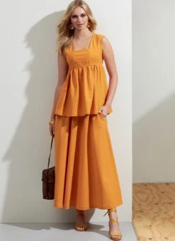 Vogue Sewing Pattern 1871 Misses' Tops, Shorts And Skirt