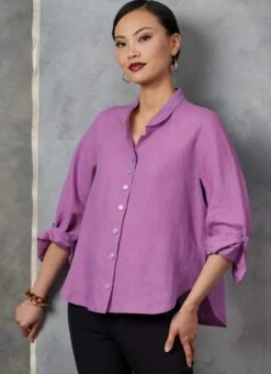 Vogue Sewing Pattern 1899 Misses' Shirts By Marcy Tilton