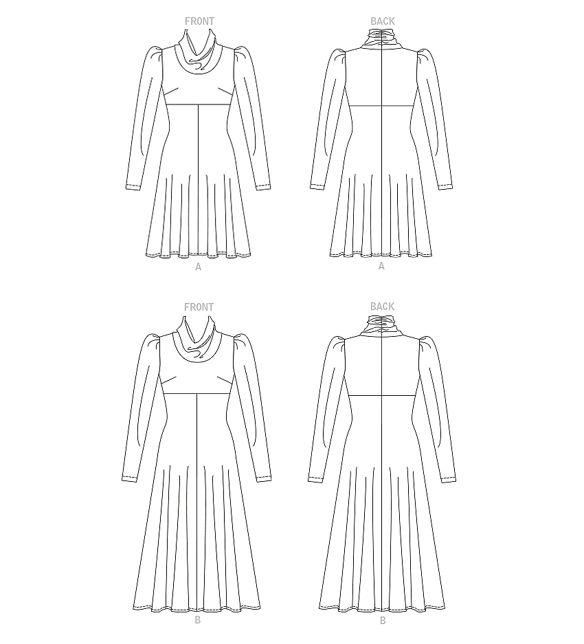 Vogue Sewing Pattern 1907 Misses' Dress 8 Vogue Sewing Pattern 1907 Misses' Dress - Image 8