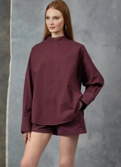 Vogue Sewing Pattern 1912 Misses' Top And Shorts By Rachel Comey