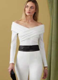 Vogue Sewing Pattern 1923 Off-The-Shoulder Bodysuit -Jaycotts Shop V1923 02